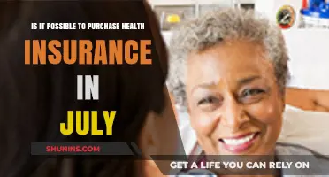 Exploring Health Insurance Options: Can You Purchase Coverage in July?