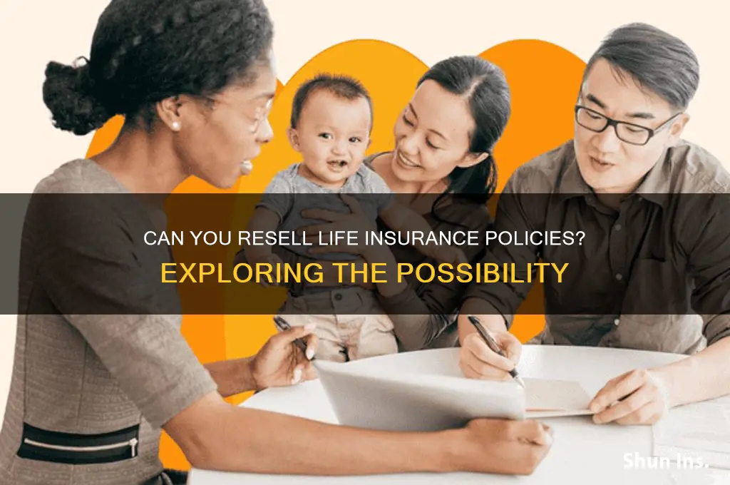 is it possible to resell live insurances