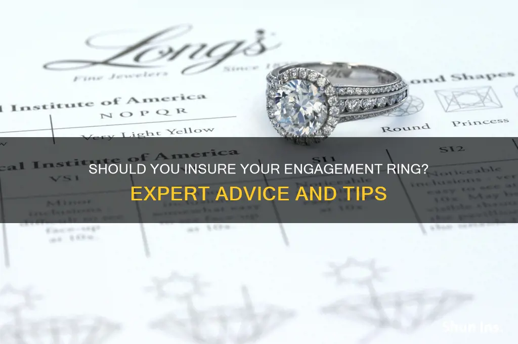 is it recommended to insure engagement ring