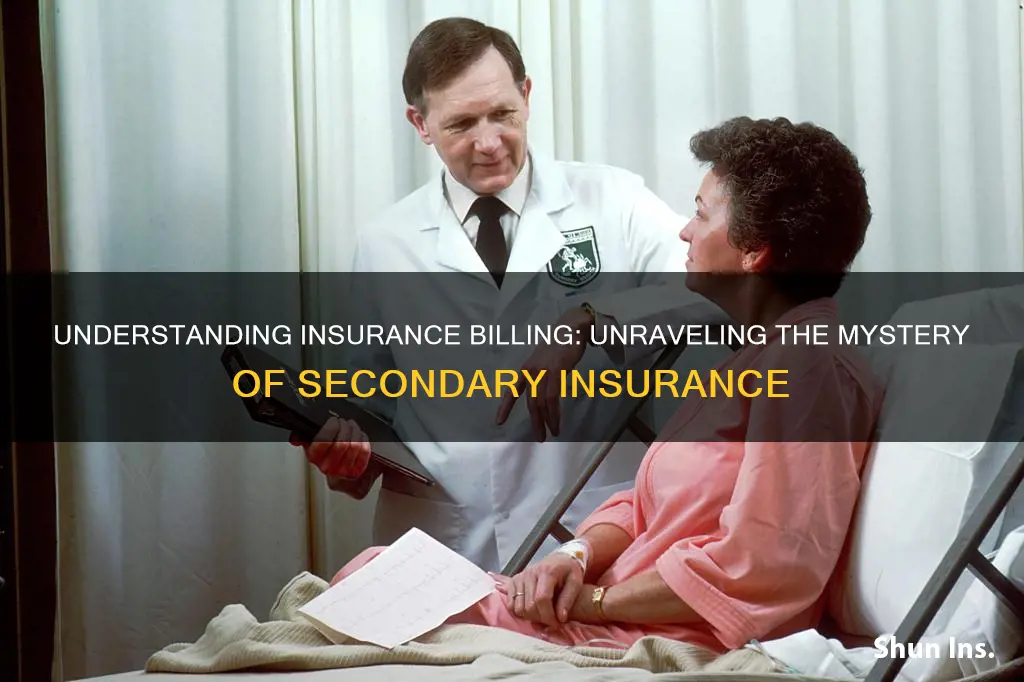 is it the patient responsibility to bill the 2ndary insurance