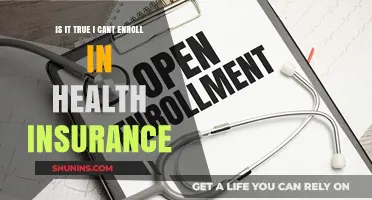 Debunking Myths: Can You Really Not Enroll in Health Insurance?