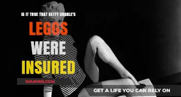 Betty Grable's Insured Legs: Fact or Hollywood Fiction?