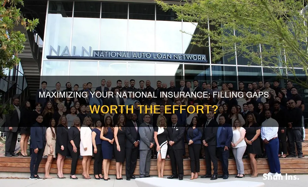 is it worth filling gaps in national insurance
