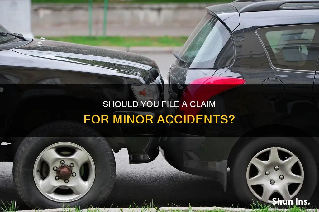 is it worth going through insurance for minor accident