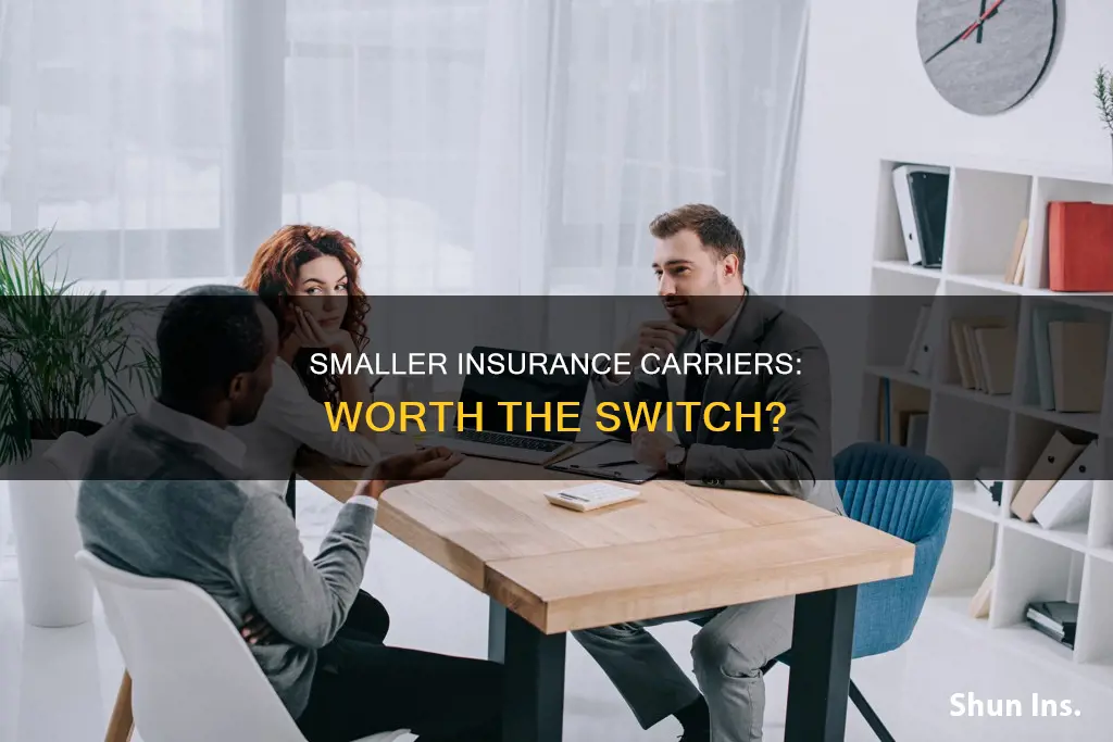 is it worth going with a smaller insurance carrier