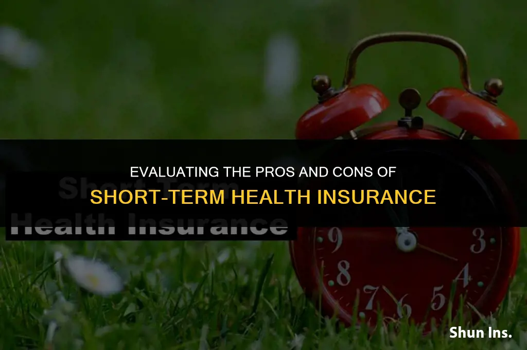 is it worth it to have short term health insurance