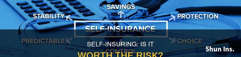 is it worth it to self insure