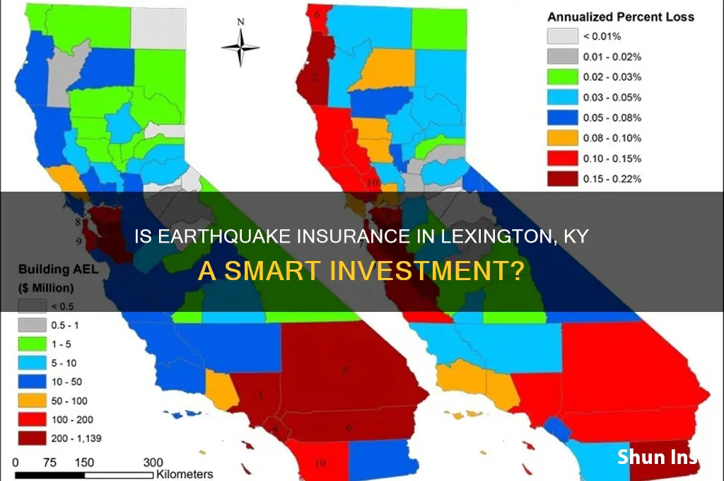 is it worthwhile having earthquake insurance in lexington ky