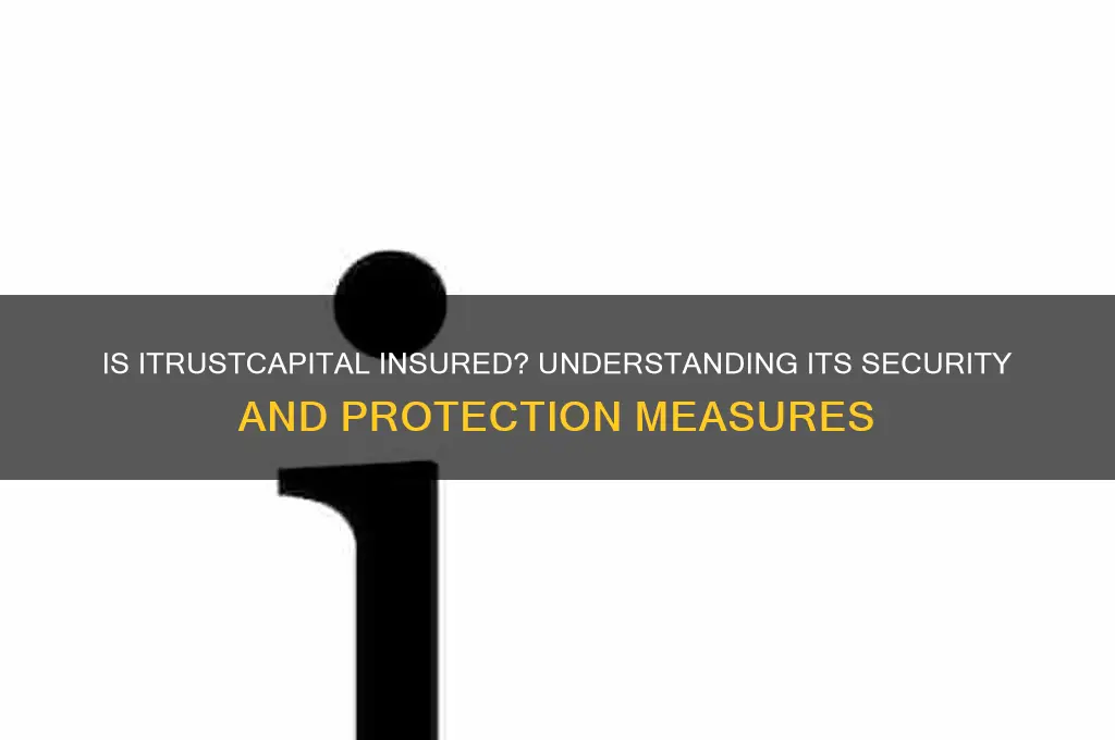 is itrustcapital insured