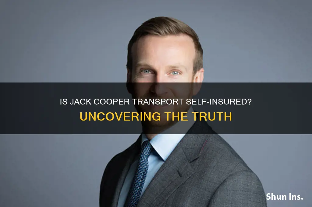 is jack cooper transport self insured