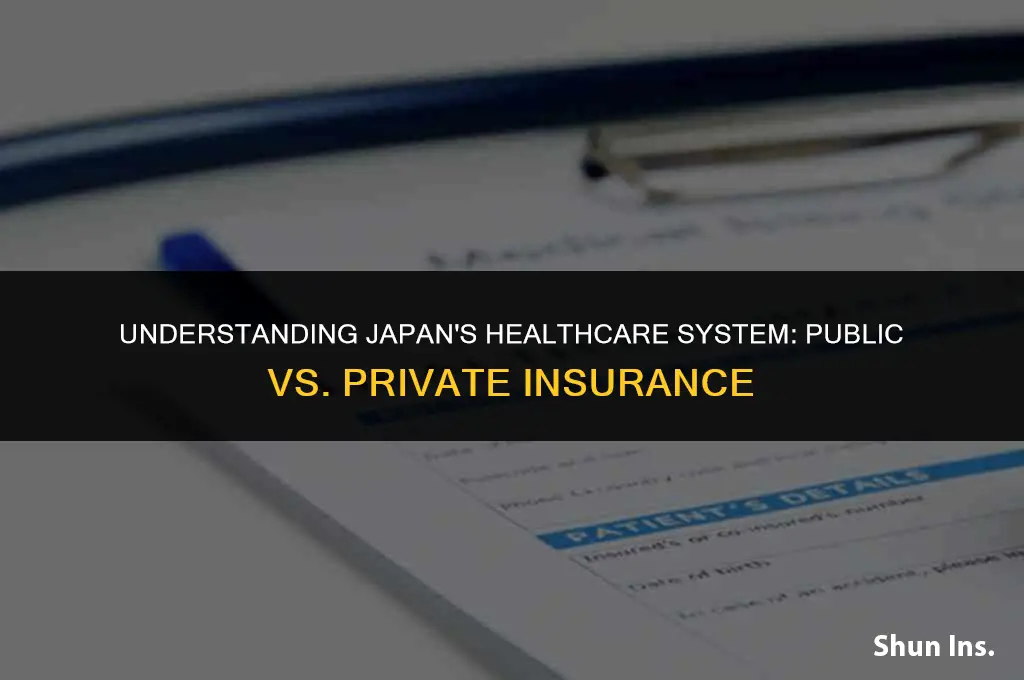 is japan health insurance public or private