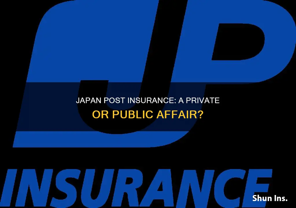 is japan post insurance private