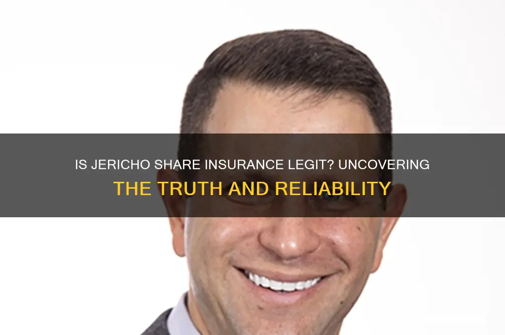 is jericho share insurance legit