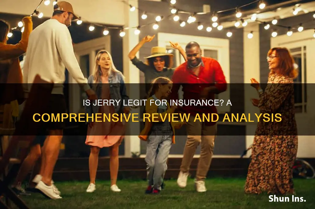 is jerry legit for insurance