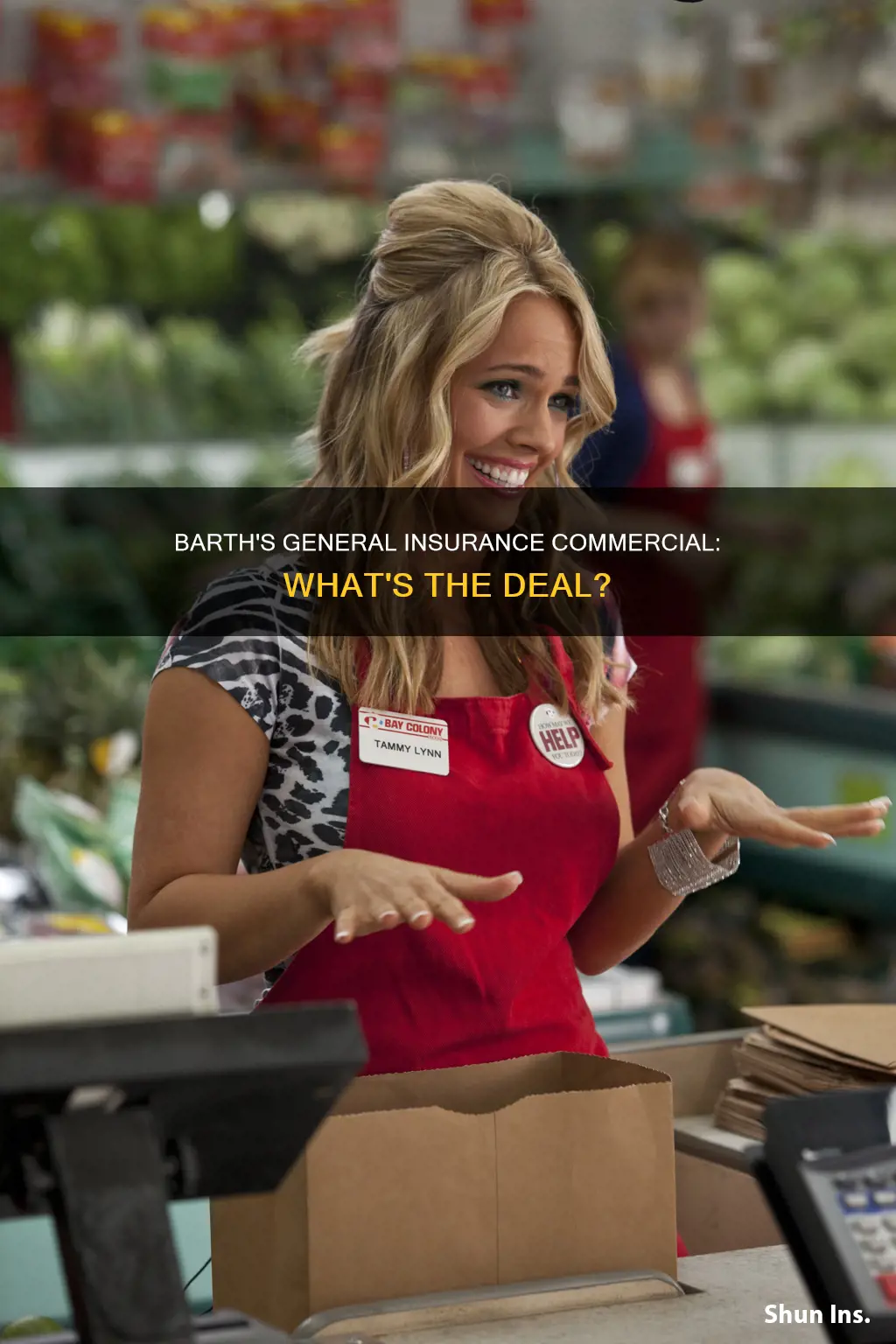 is jessica barth in the general insurance commercial