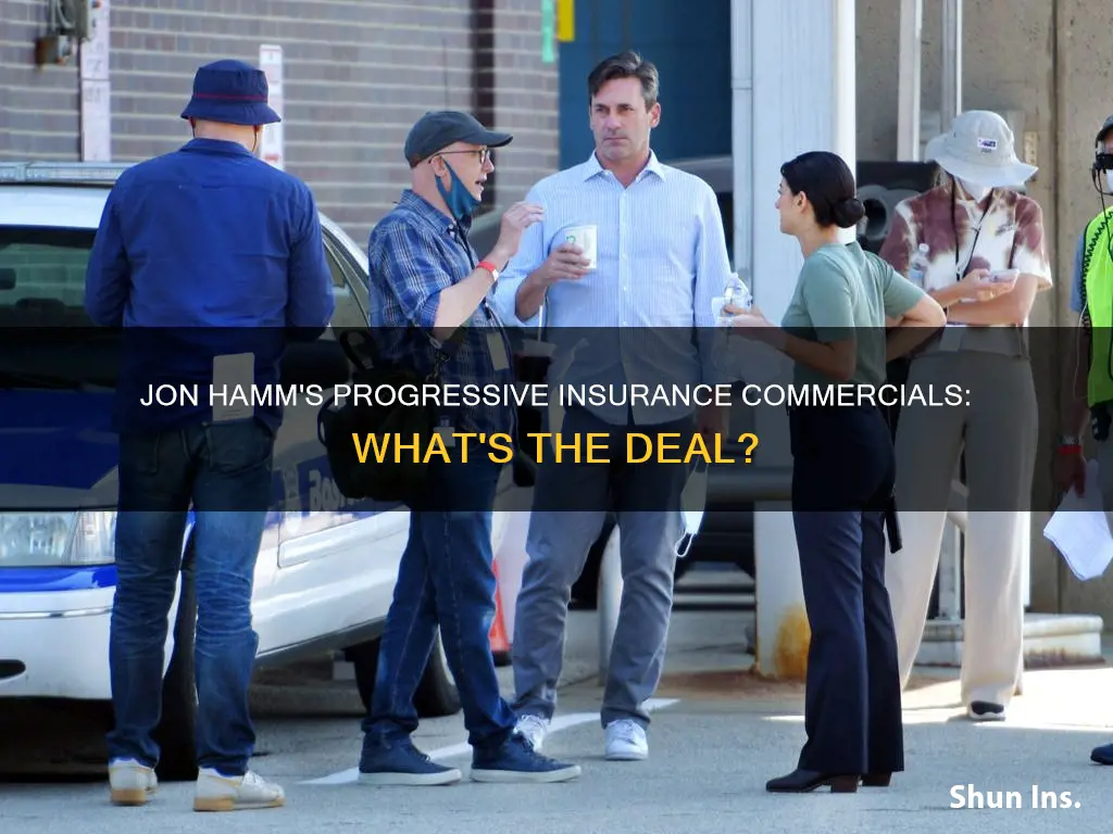 is jon hamm in a progressive insurance commercial