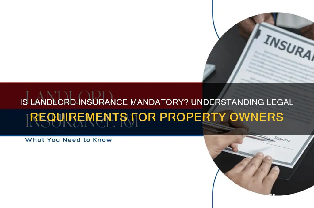 is landlord insurance mandatory