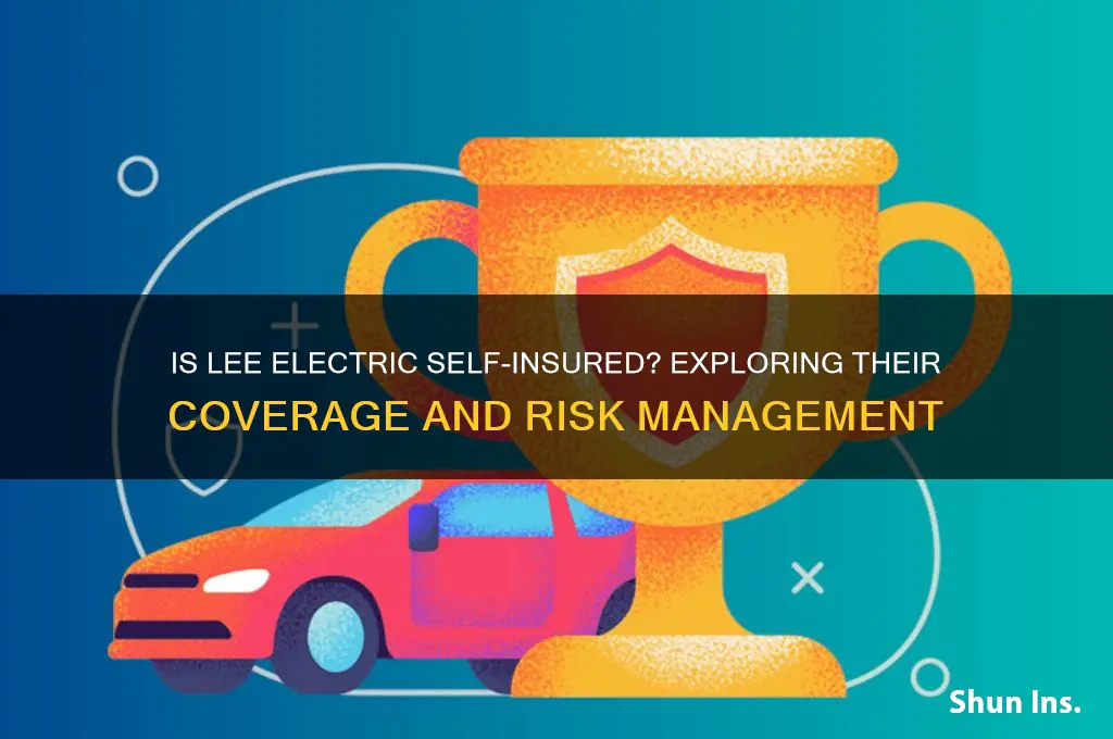 is lee electric self insured