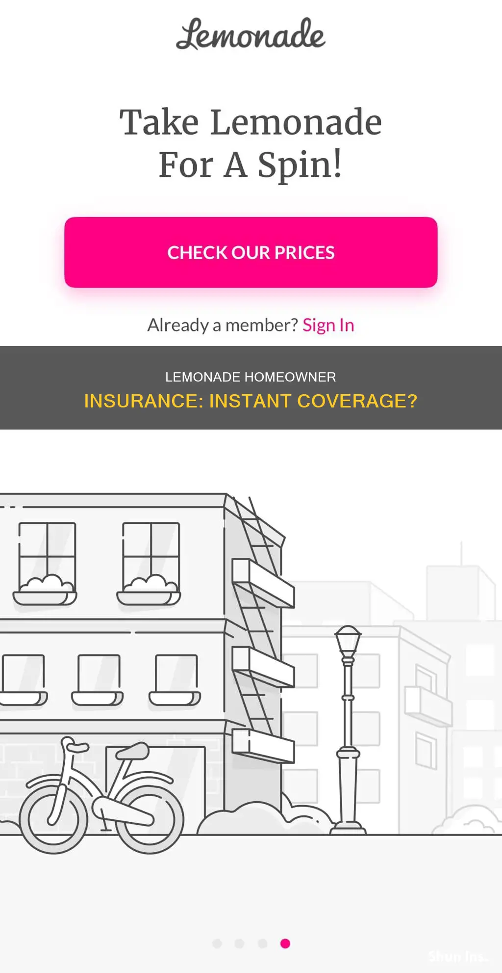 is lemonade homeowner insurance effective same day