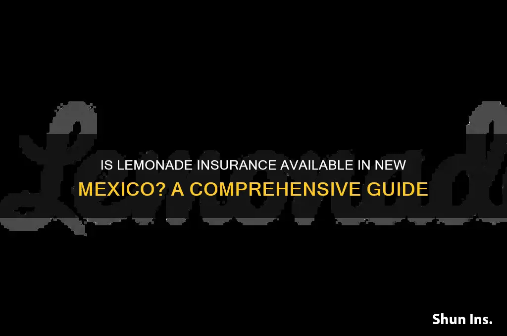 is lemonade insurance in new mexico