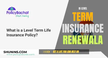 The Renewal Riddle: Unraveling the Mystery of Level Term Insurance