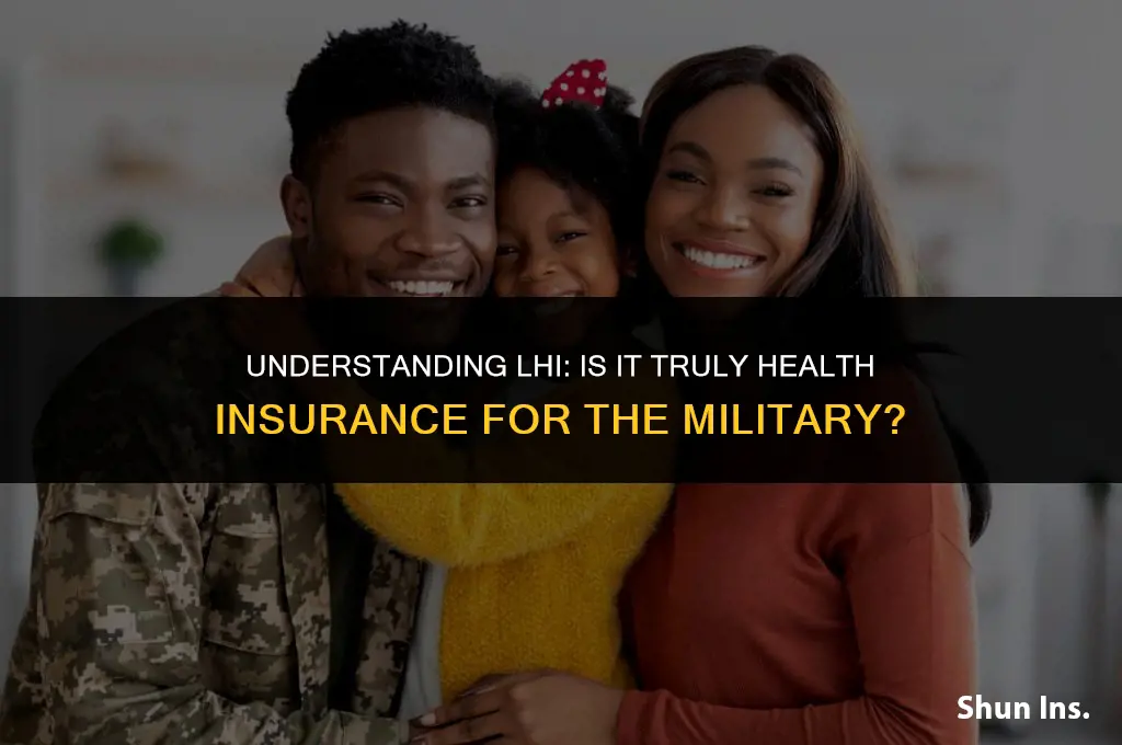 is lhi for the military considered health insurance