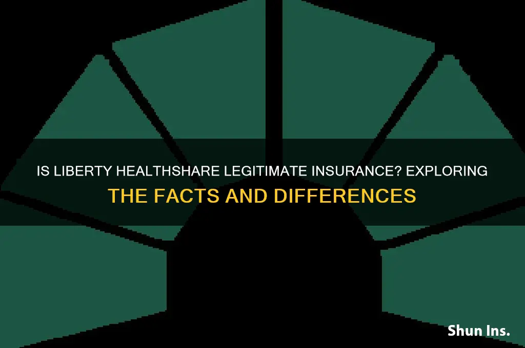 is liberty healthshare a true insurance