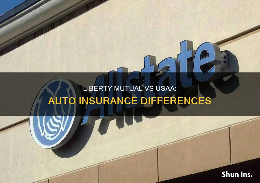 is liberty mutual the same as usaa for auto insurance