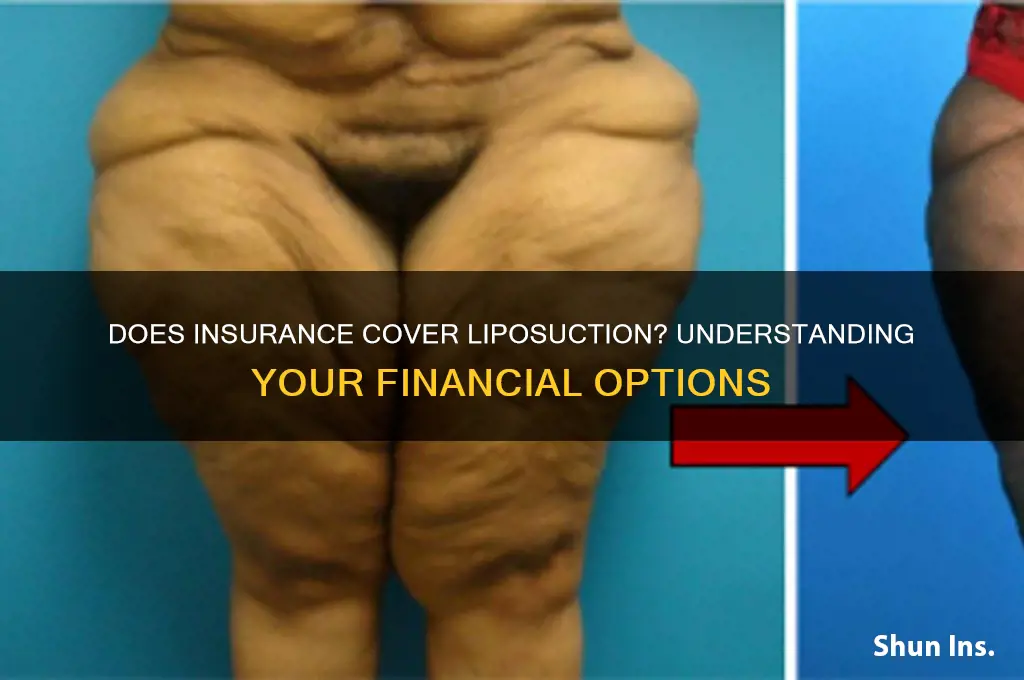 is liposuction paid by insurance