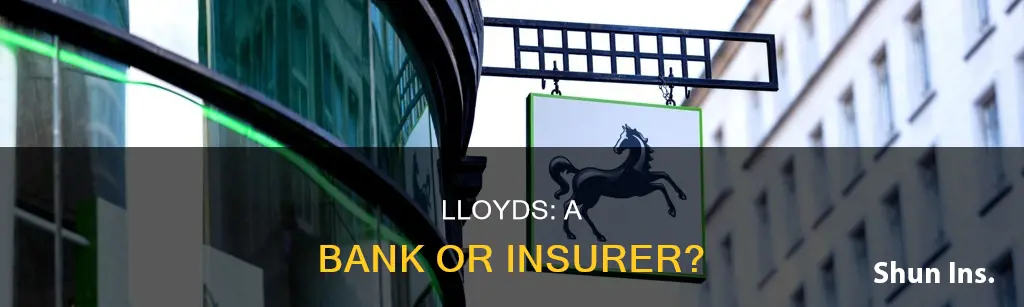 is lloyds a bank or insurer