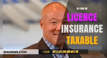 Is Loss of Licence Insurance Taxable? Understanding Tax Implications