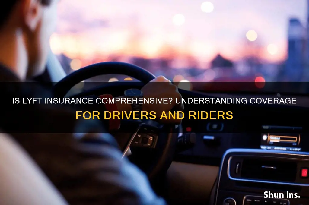 is lyft insurance comprehensive