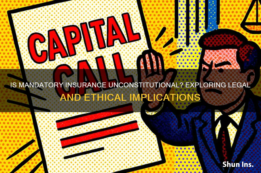 is mandatory insurance unconstitutional