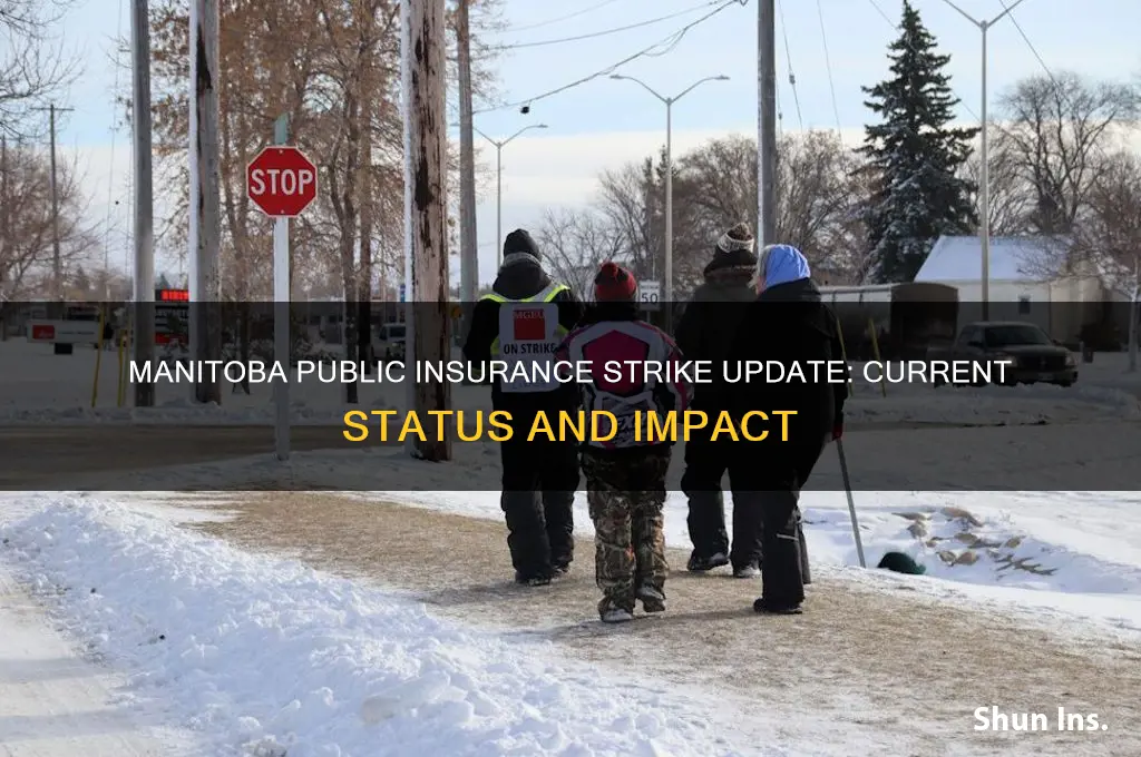 is manitoba public insurance still on strike