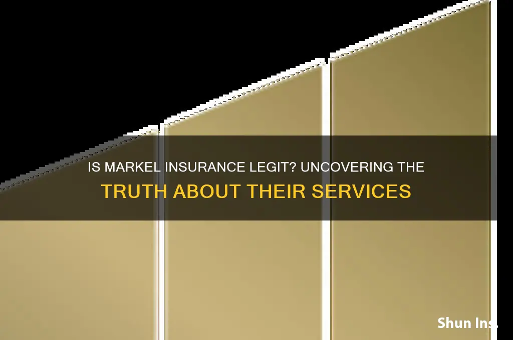 is markel insurance legit