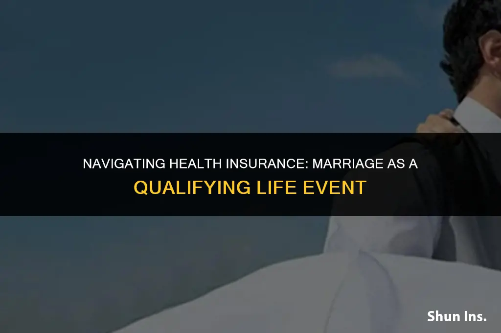 is marriage a qualifying event for health insurance