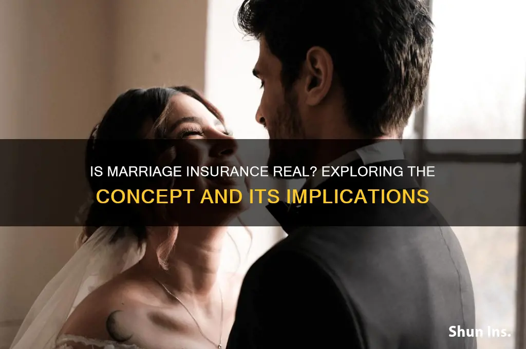is marriage insurance a thing