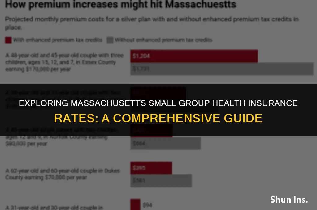 is massachusetts small group health insurance rates