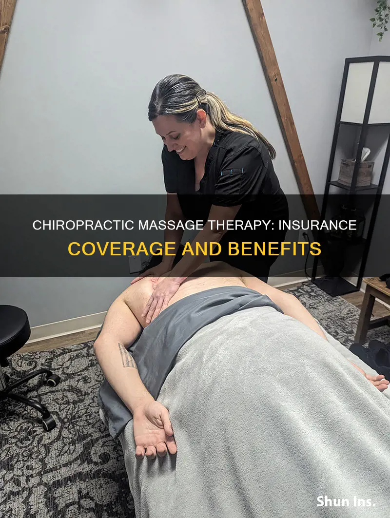 is massage part of chiropractic service for insurance