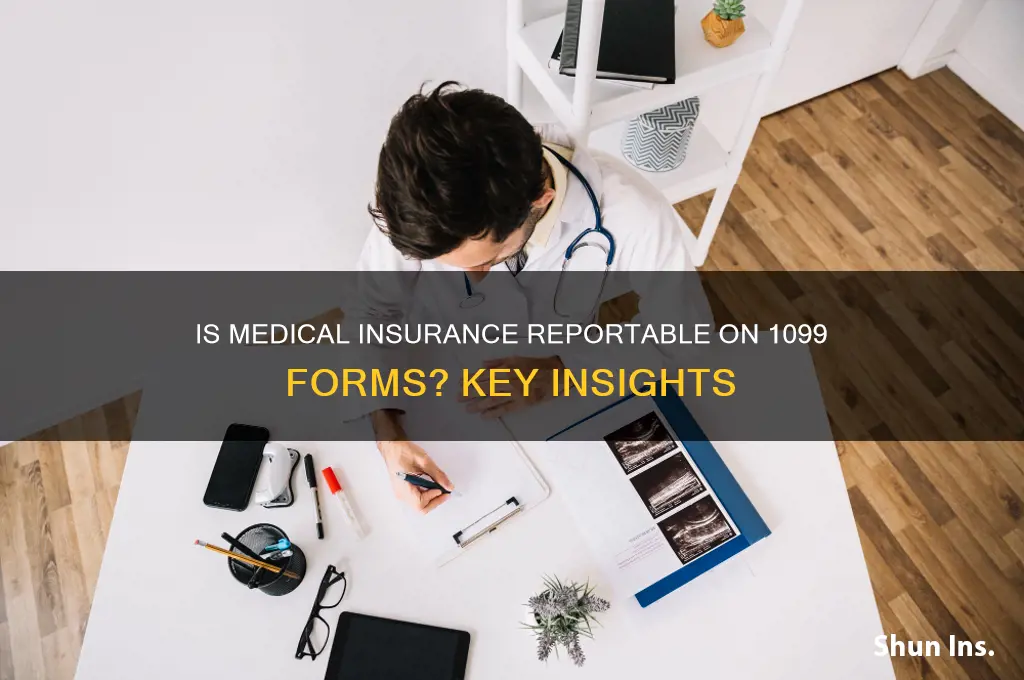 is med insurance reportabe on 1099