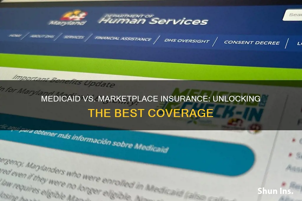 is medicaid better than marketplace insurance