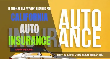 Auto Insurance and Medical Bill Payment: California's Requirements