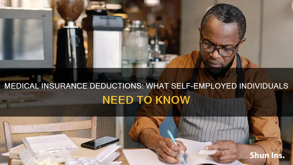 is medical insurance deductible for self employed