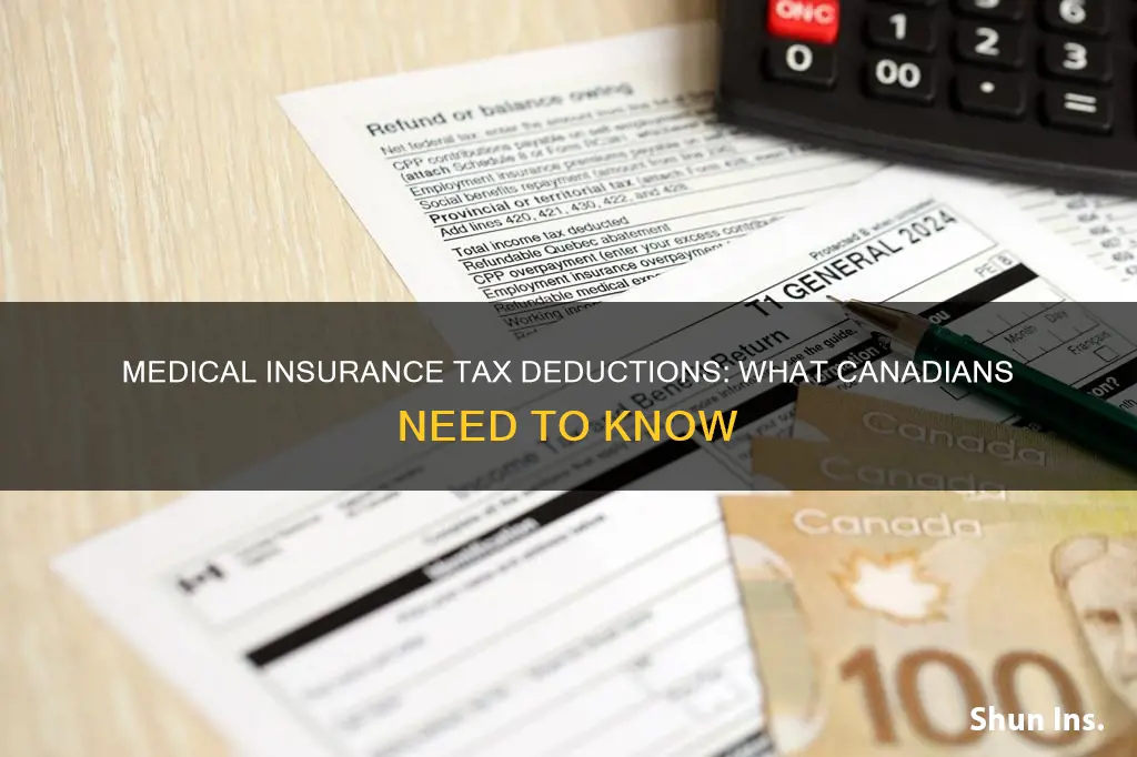 is medical insurance tax deductible canada
