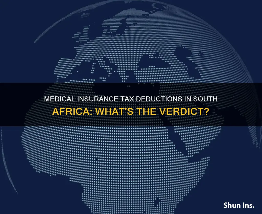 is medical insurance tax deductible in south africa