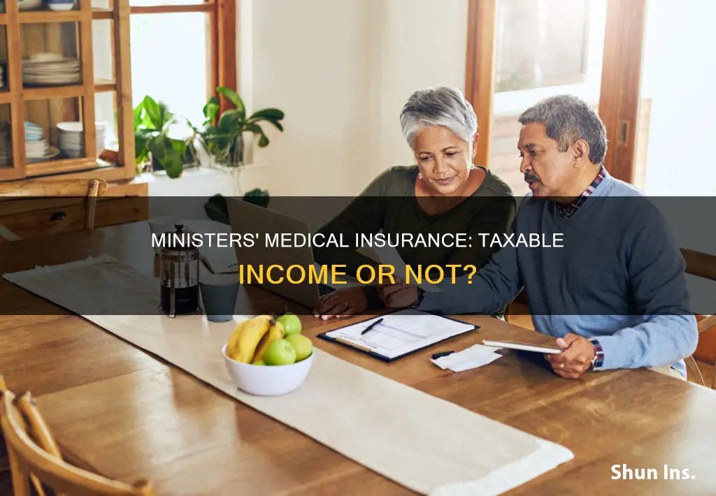 is medical insurance taxable income for ministers