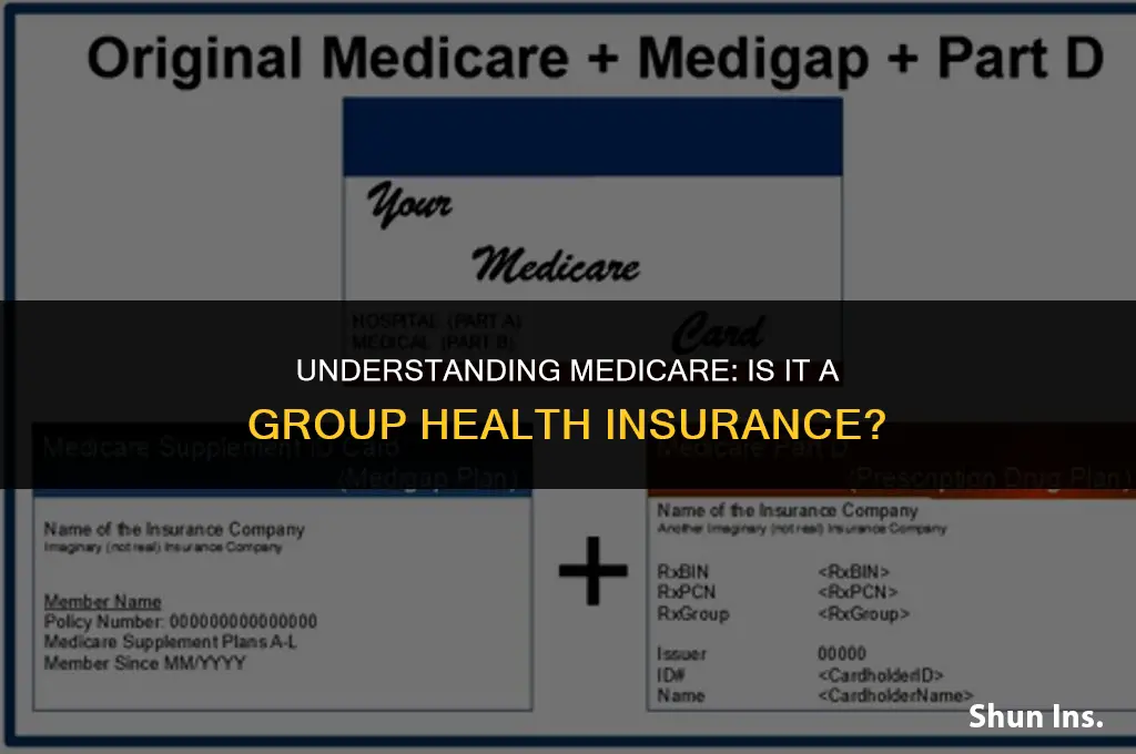 is medicare a group health insurance