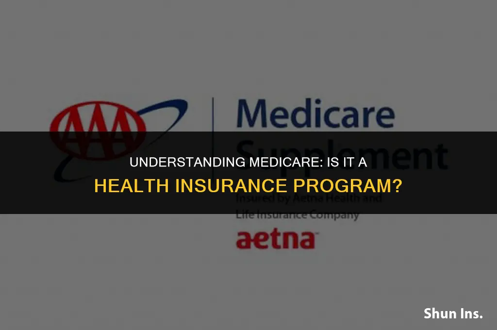 is medicare a health insurance