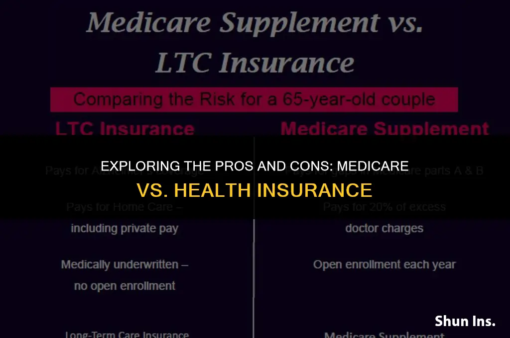 is medicare better than health insurance