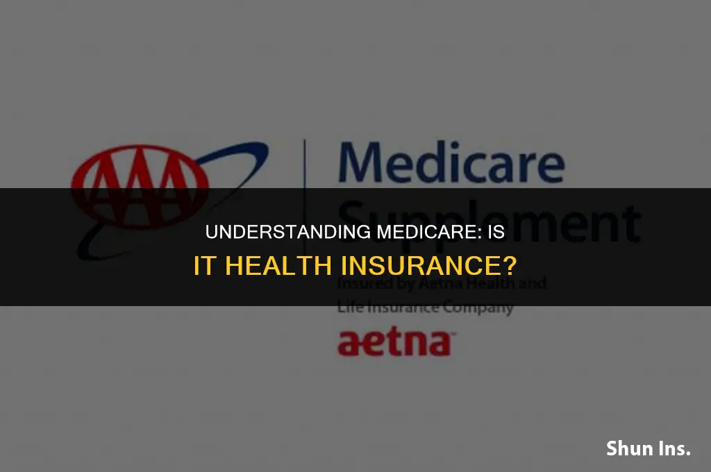 is medicare consideered health insurence
